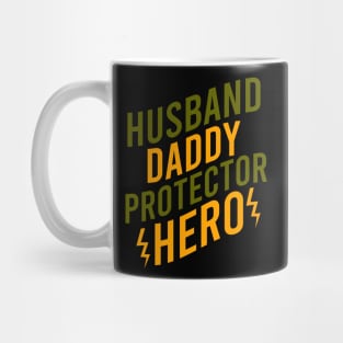 Husband daddy protector hero Mug